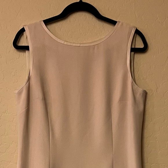 Talbots Tan Sleeveless Semi-Formal Maxi Dress - Picture 3 of 16